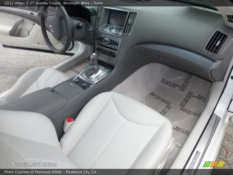 Moonlight White / Stone 2012 Infiniti G 37 Journey Coupe