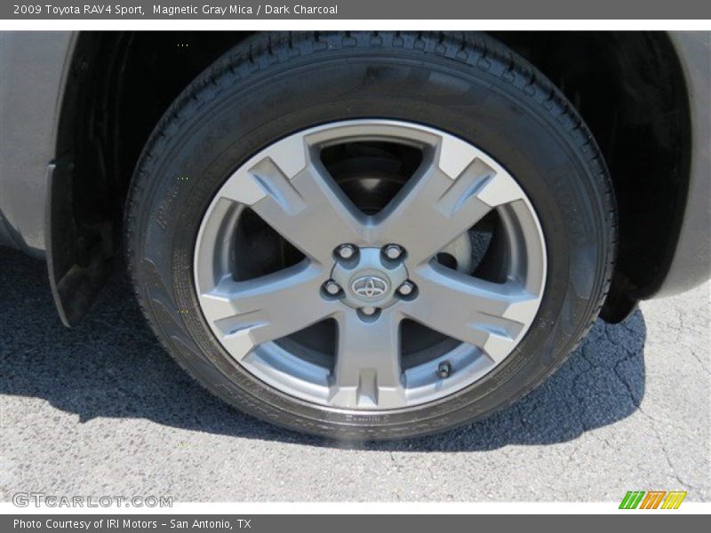 Magnetic Gray Mica / Dark Charcoal 2009 Toyota RAV4 Sport