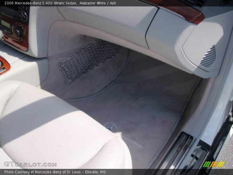 Alabaster White / Ash 2006 Mercedes-Benz S 430 4Matic Sedan