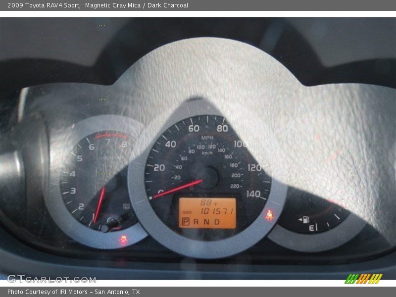 Magnetic Gray Mica / Dark Charcoal 2009 Toyota RAV4 Sport