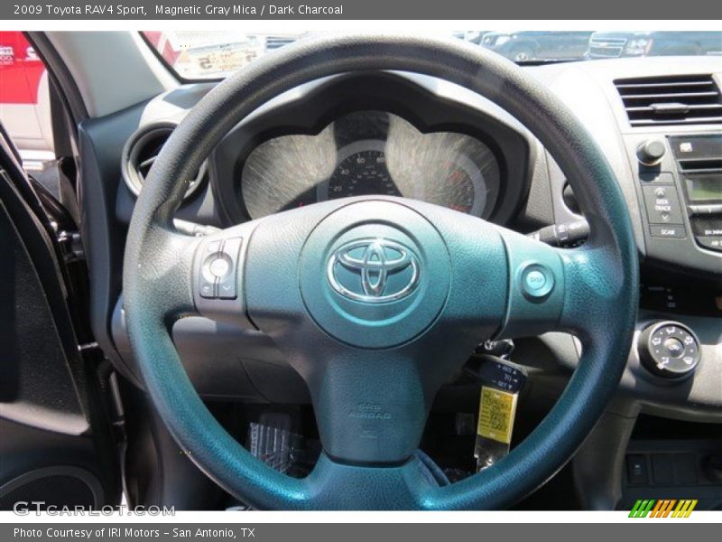 Magnetic Gray Mica / Dark Charcoal 2009 Toyota RAV4 Sport