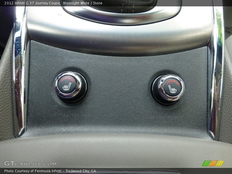 Moonlight White / Stone 2012 Infiniti G 37 Journey Coupe