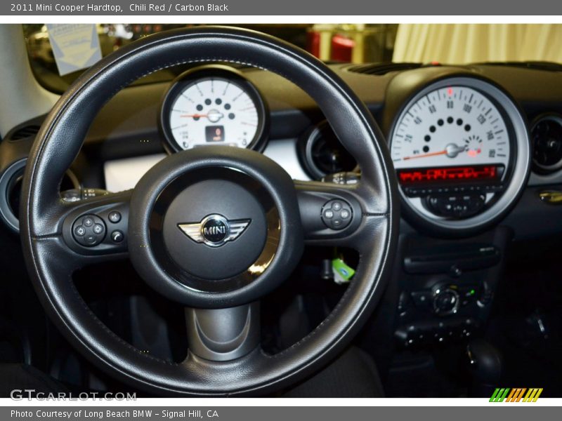 Chili Red / Carbon Black 2011 Mini Cooper Hardtop