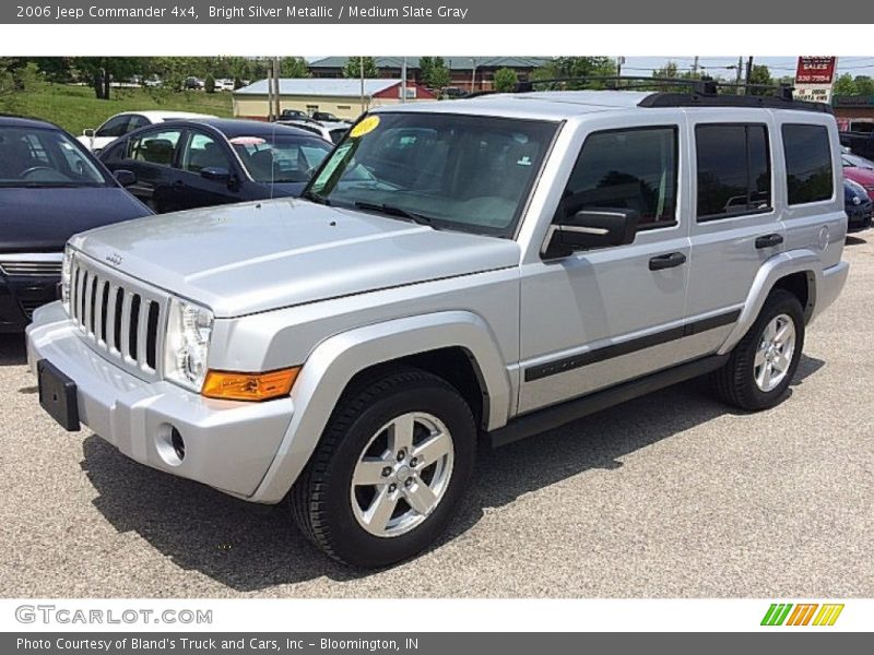 Bright Silver Metallic / Medium Slate Gray 2006 Jeep Commander 4x4