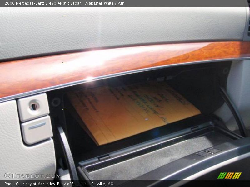 Alabaster White / Ash 2006 Mercedes-Benz S 430 4Matic Sedan