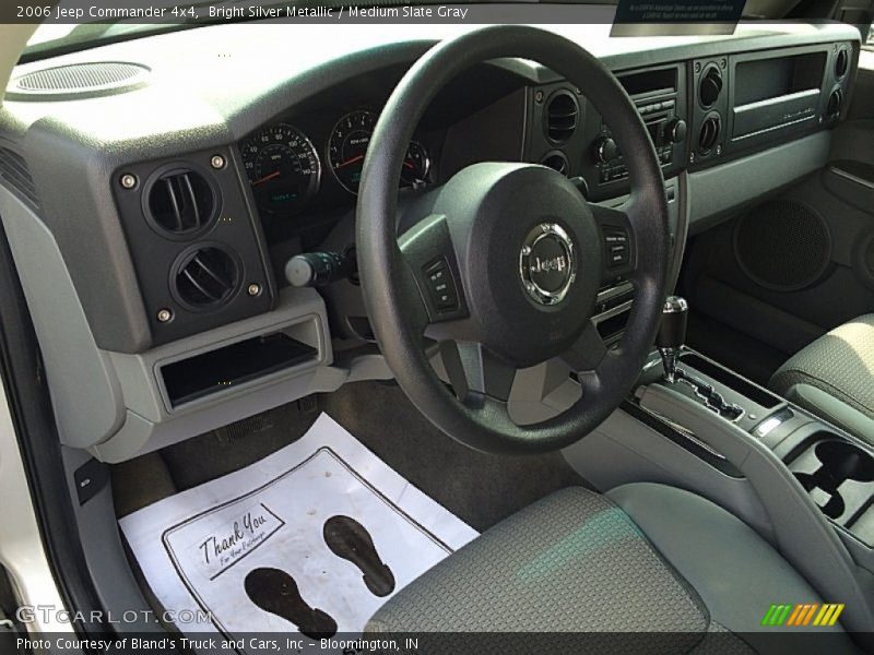 Bright Silver Metallic / Medium Slate Gray 2006 Jeep Commander 4x4