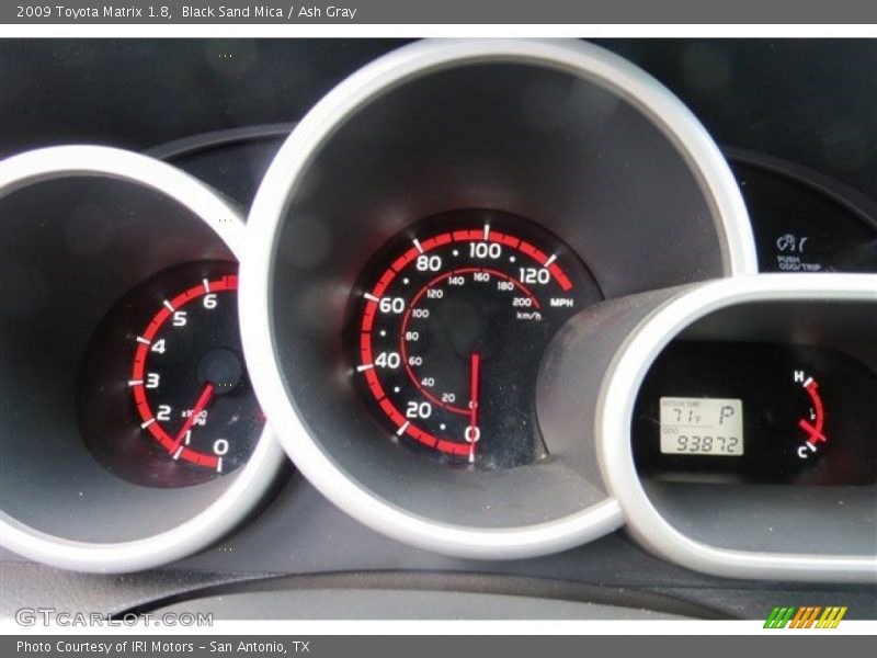 Black Sand Mica / Ash Gray 2009 Toyota Matrix 1.8