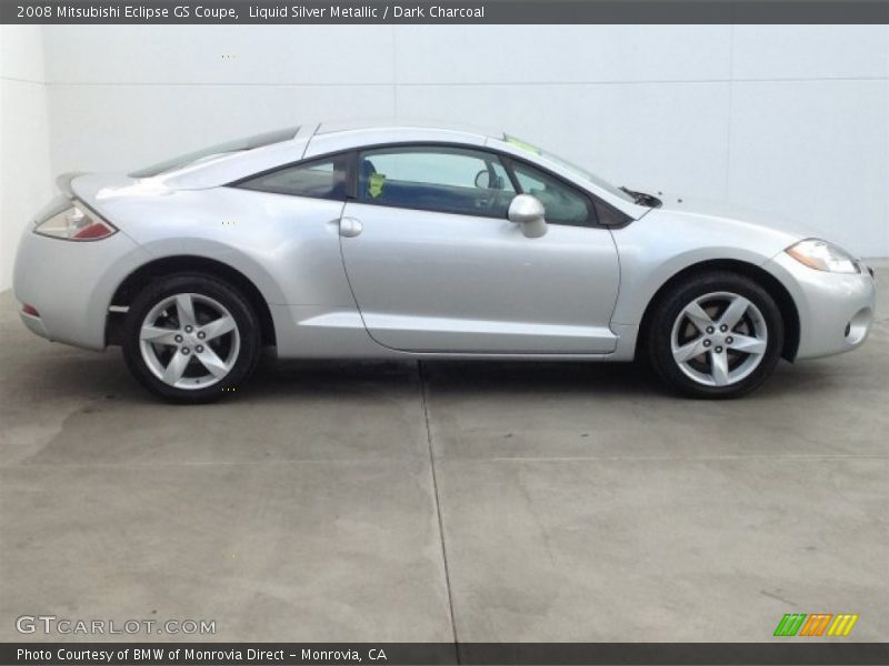 Liquid Silver Metallic / Dark Charcoal 2008 Mitsubishi Eclipse GS Coupe