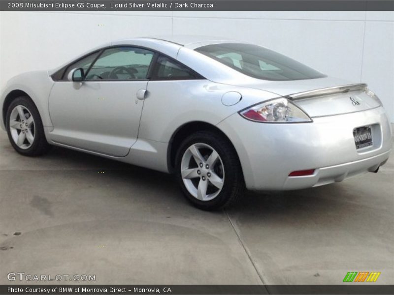 Liquid Silver Metallic / Dark Charcoal 2008 Mitsubishi Eclipse GS Coupe