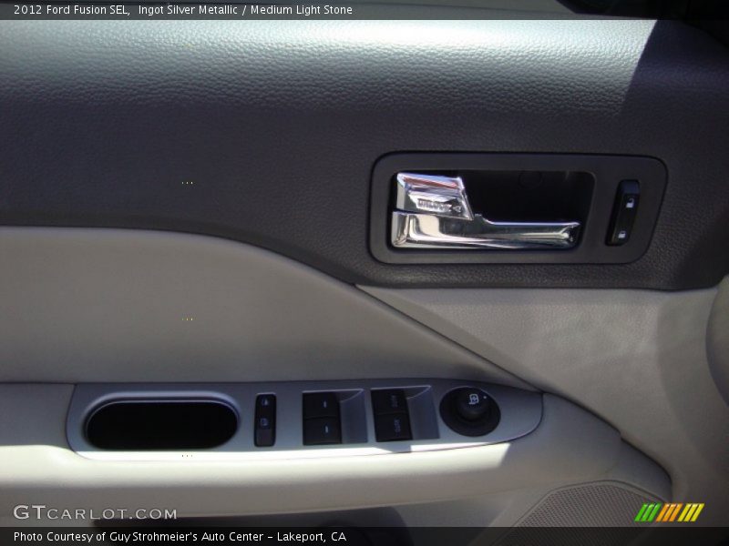 Ingot Silver Metallic / Medium Light Stone 2012 Ford Fusion SEL