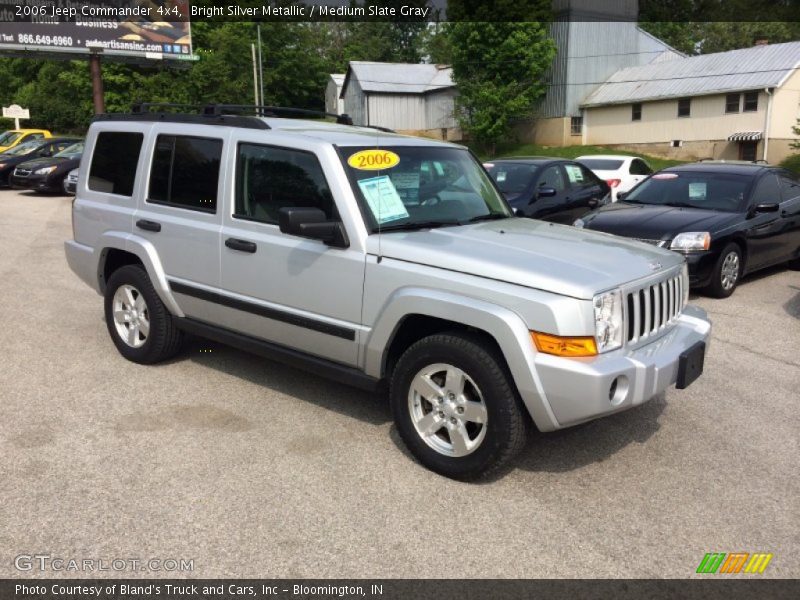 Bright Silver Metallic / Medium Slate Gray 2006 Jeep Commander 4x4