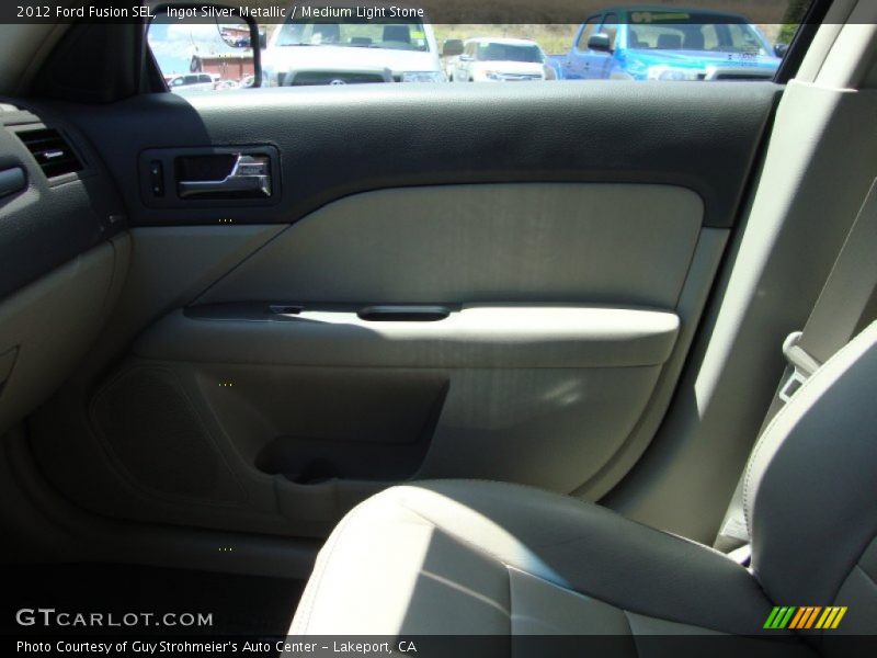 Ingot Silver Metallic / Medium Light Stone 2012 Ford Fusion SEL