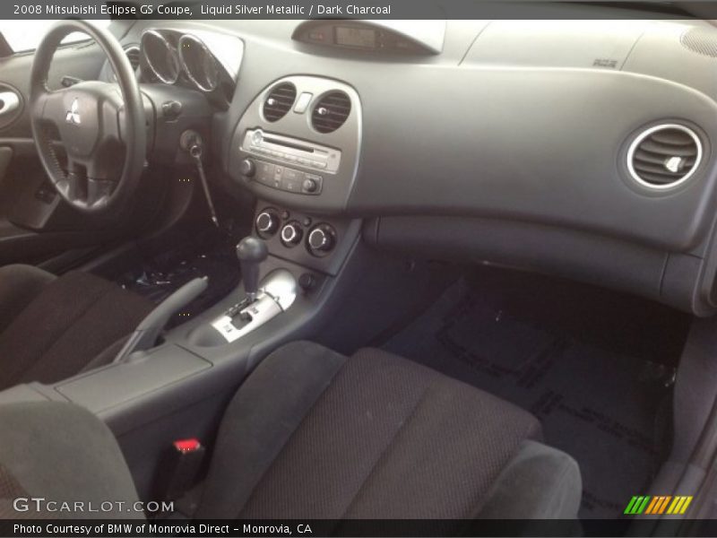 Liquid Silver Metallic / Dark Charcoal 2008 Mitsubishi Eclipse GS Coupe