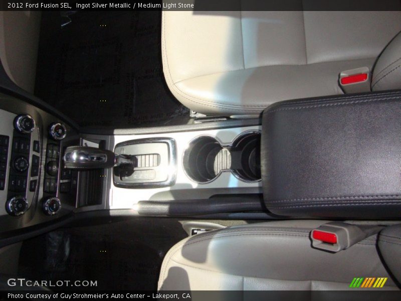 Ingot Silver Metallic / Medium Light Stone 2012 Ford Fusion SEL