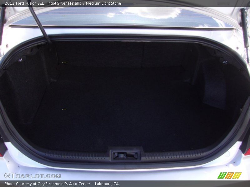 Ingot Silver Metallic / Medium Light Stone 2012 Ford Fusion SEL