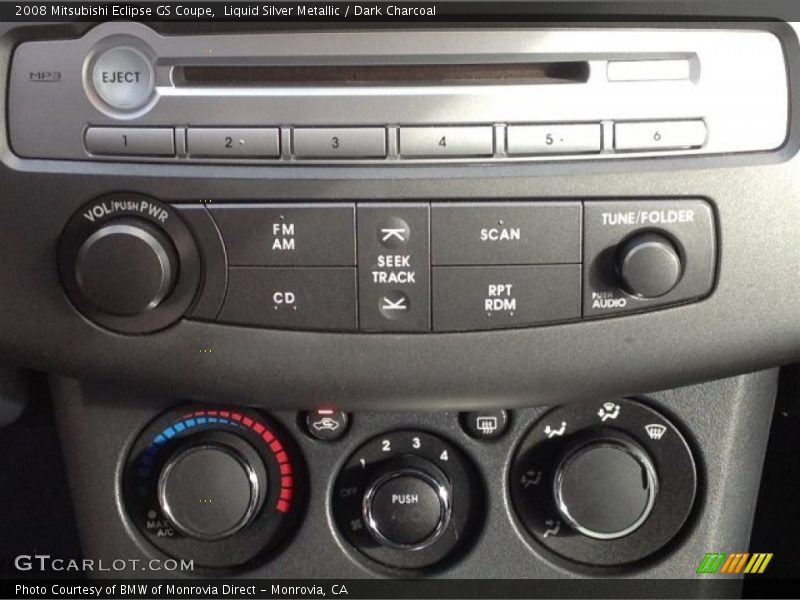Liquid Silver Metallic / Dark Charcoal 2008 Mitsubishi Eclipse GS Coupe