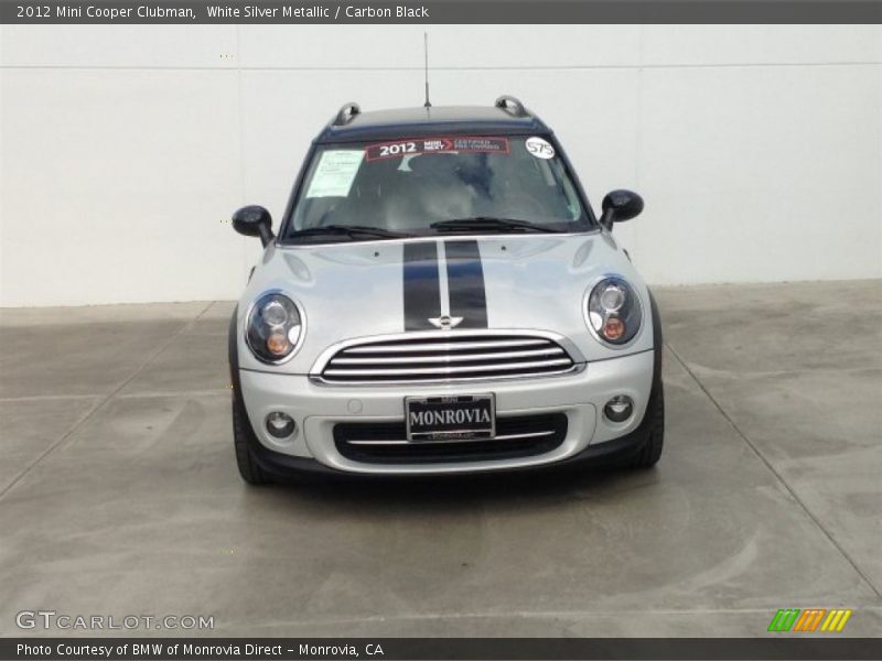 White Silver Metallic / Carbon Black 2012 Mini Cooper Clubman