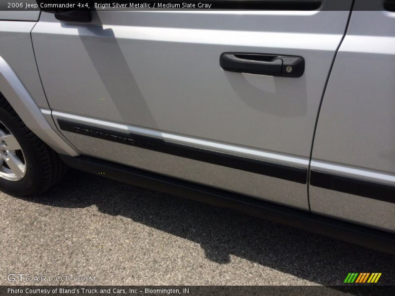 Bright Silver Metallic / Medium Slate Gray 2006 Jeep Commander 4x4