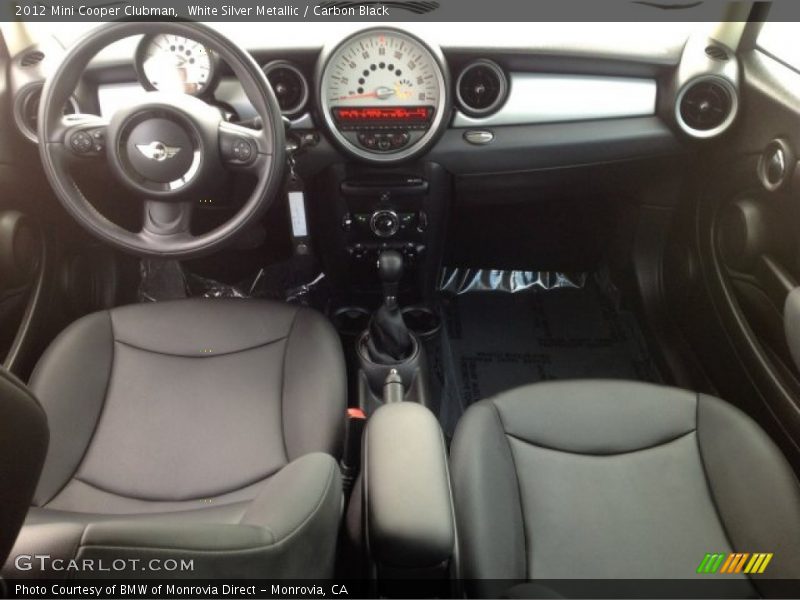 White Silver Metallic / Carbon Black 2012 Mini Cooper Clubman