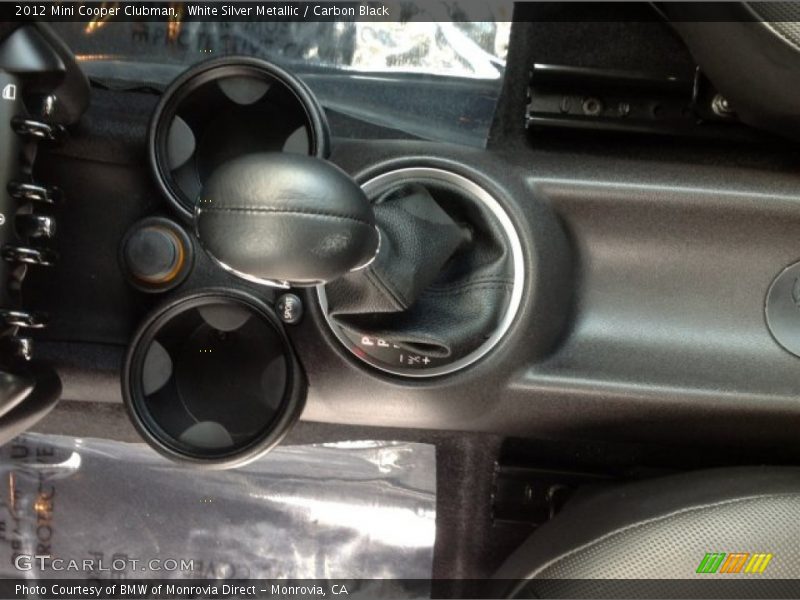White Silver Metallic / Carbon Black 2012 Mini Cooper Clubman