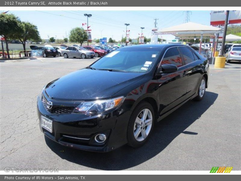 Attitude Black Metallic / Black/Ash 2012 Toyota Camry SE