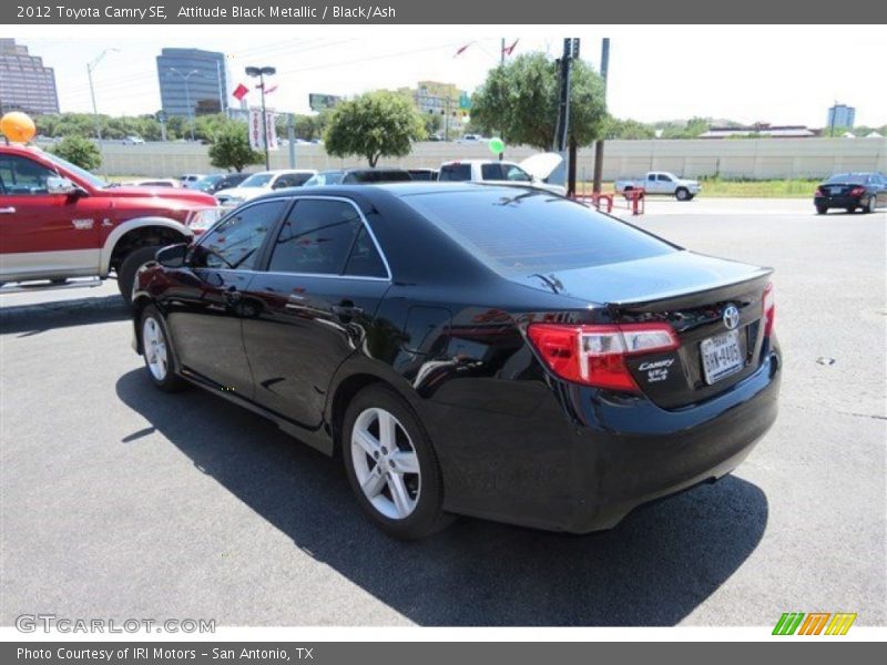 Attitude Black Metallic / Black/Ash 2012 Toyota Camry SE