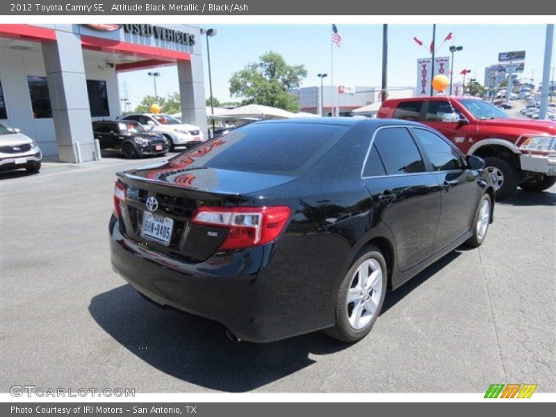 Attitude Black Metallic / Black/Ash 2012 Toyota Camry SE