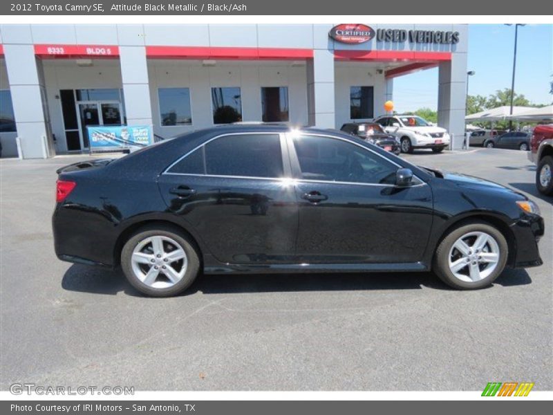 Attitude Black Metallic / Black/Ash 2012 Toyota Camry SE
