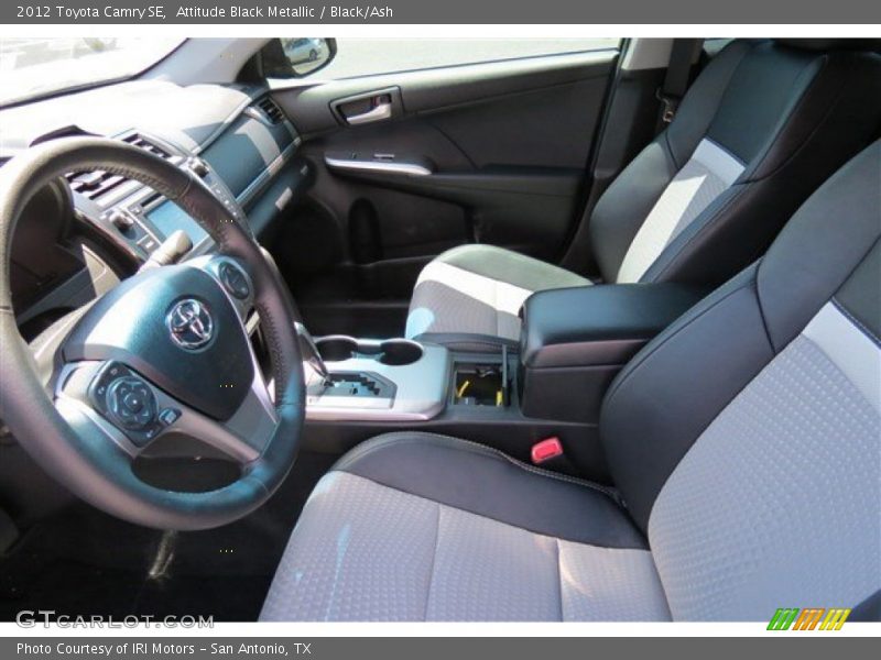 Attitude Black Metallic / Black/Ash 2012 Toyota Camry SE