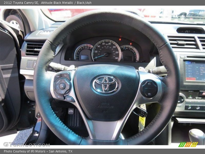 Attitude Black Metallic / Black/Ash 2012 Toyota Camry SE