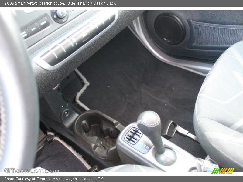 Blue Metallic / Design Black 2009 Smart fortwo passion coupe