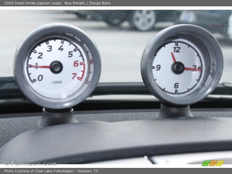 Blue Metallic / Design Black 2009 Smart fortwo passion coupe