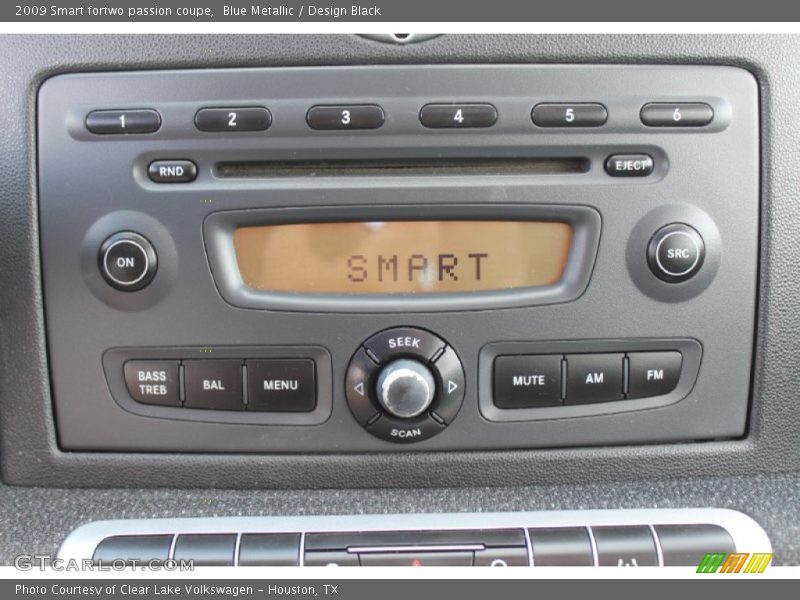 Blue Metallic / Design Black 2009 Smart fortwo passion coupe