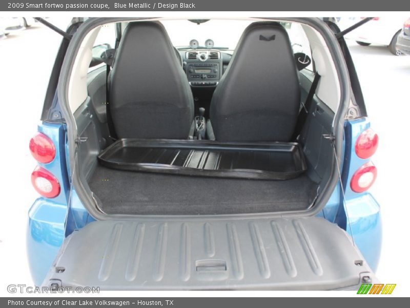 Blue Metallic / Design Black 2009 Smart fortwo passion coupe