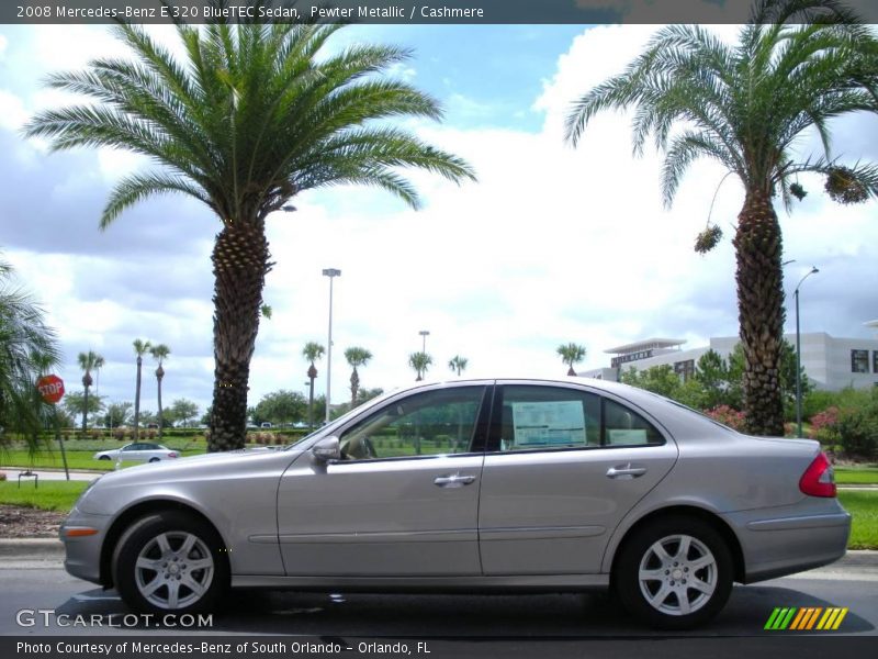 Pewter Metallic / Cashmere 2008 Mercedes-Benz E 320 BlueTEC Sedan
