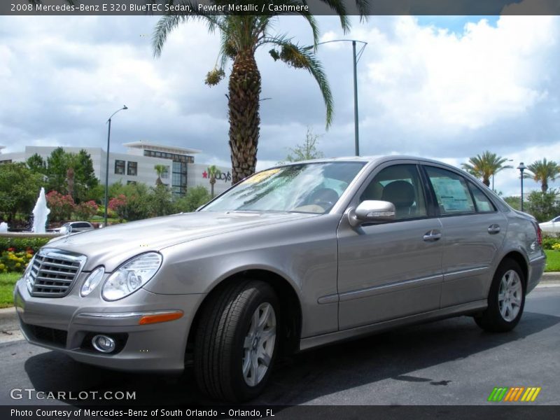 Pewter Metallic / Cashmere 2008 Mercedes-Benz E 320 BlueTEC Sedan