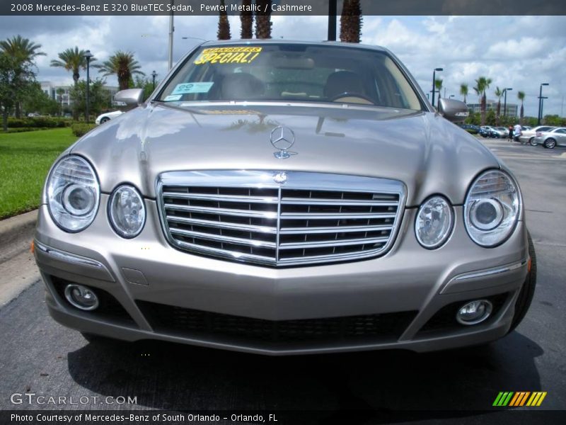 Pewter Metallic / Cashmere 2008 Mercedes-Benz E 320 BlueTEC Sedan