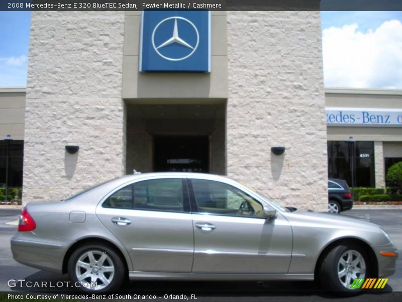 Pewter Metallic / Cashmere 2008 Mercedes-Benz E 320 BlueTEC Sedan
