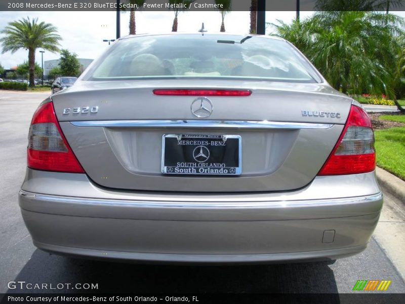 Pewter Metallic / Cashmere 2008 Mercedes-Benz E 320 BlueTEC Sedan