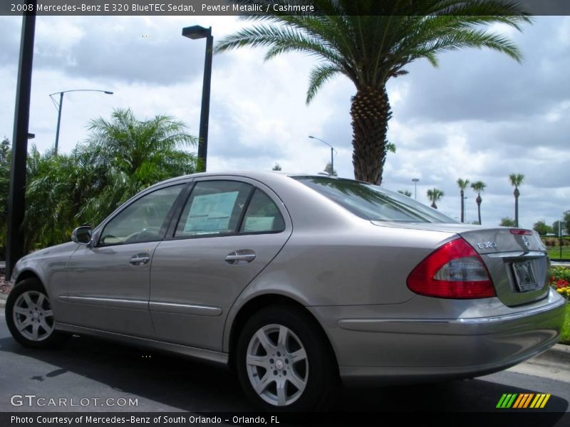Pewter Metallic / Cashmere 2008 Mercedes-Benz E 320 BlueTEC Sedan