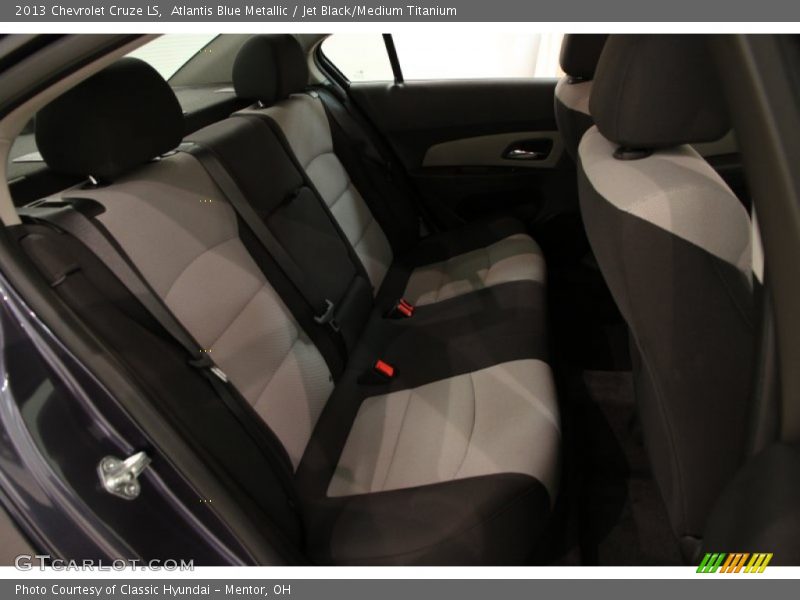 Atlantis Blue Metallic / Jet Black/Medium Titanium 2013 Chevrolet Cruze LS