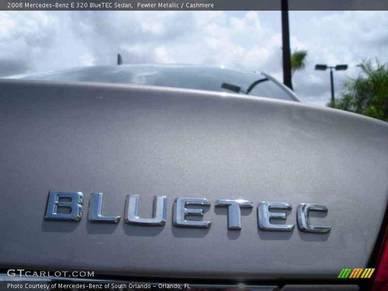 Pewter Metallic / Cashmere 2008 Mercedes-Benz E 320 BlueTEC Sedan