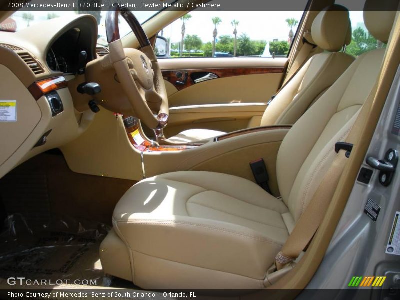 Pewter Metallic / Cashmere 2008 Mercedes-Benz E 320 BlueTEC Sedan