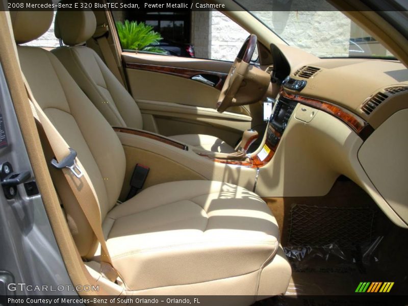 Pewter Metallic / Cashmere 2008 Mercedes-Benz E 320 BlueTEC Sedan
