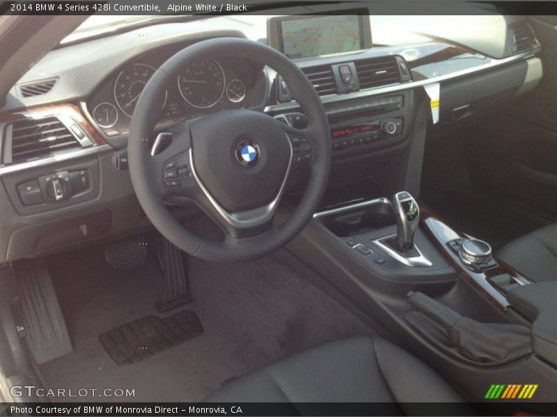 Alpine White / Black 2014 BMW 4 Series 428i Convertible