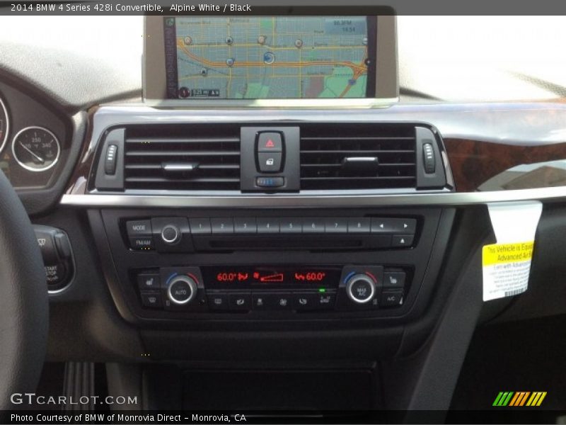 Controls of 2014 4 Series 428i Convertible