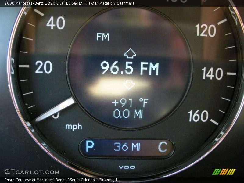 Pewter Metallic / Cashmere 2008 Mercedes-Benz E 320 BlueTEC Sedan