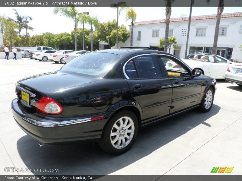 Anthracite Metallic / Dove 2002 Jaguar X-Type 2.5
