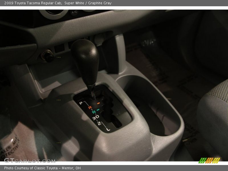 Super White / Graphite Gray 2009 Toyota Tacoma Regular Cab