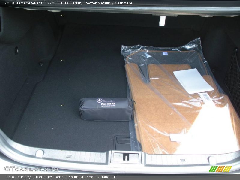 Pewter Metallic / Cashmere 2008 Mercedes-Benz E 320 BlueTEC Sedan